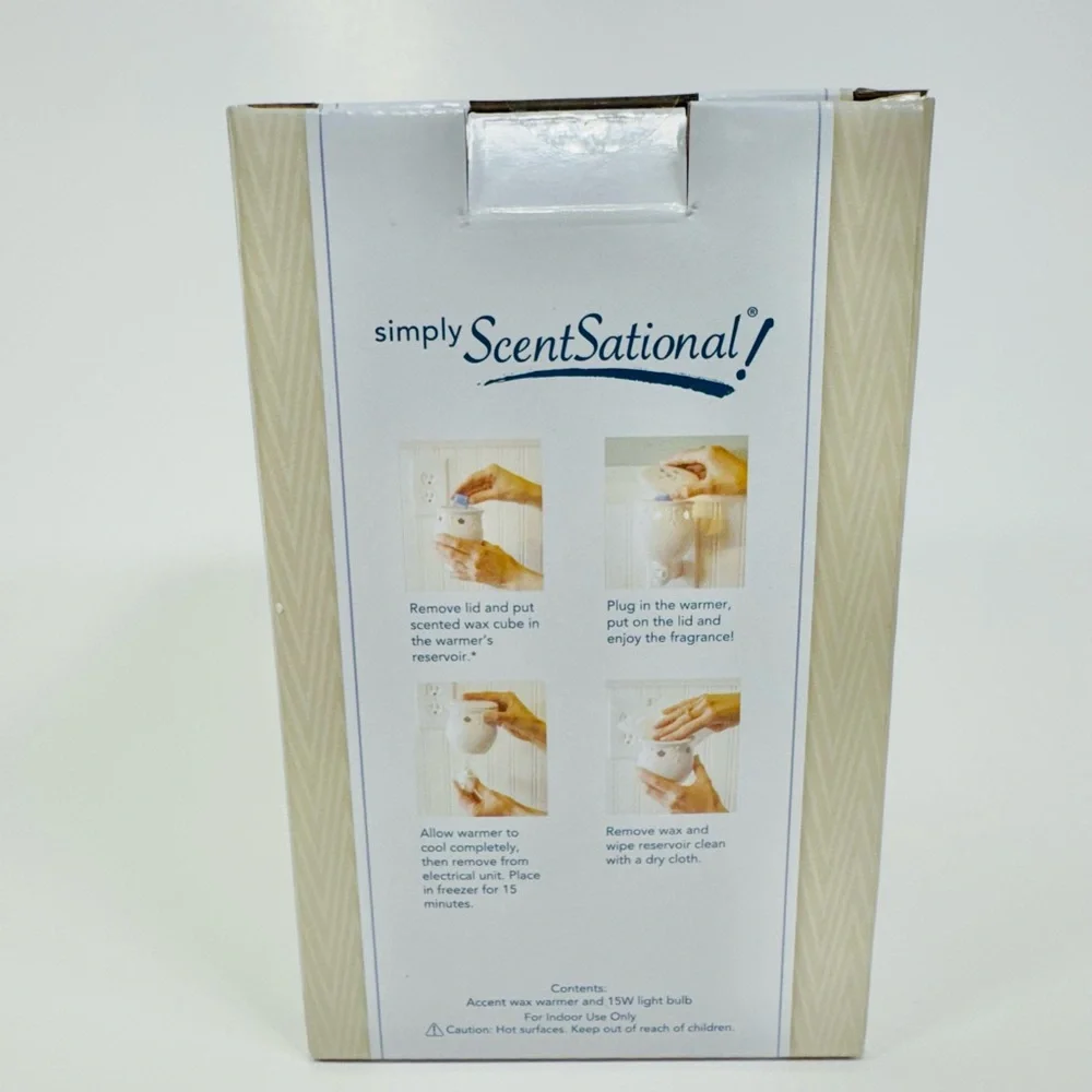 ScentSationals Accent Wax Warmer - Hello Sunshine, New in Box (Unopened)